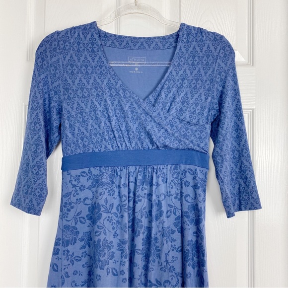 Athleta Surplice Faux Wrap Dress - Picture 2 of 4